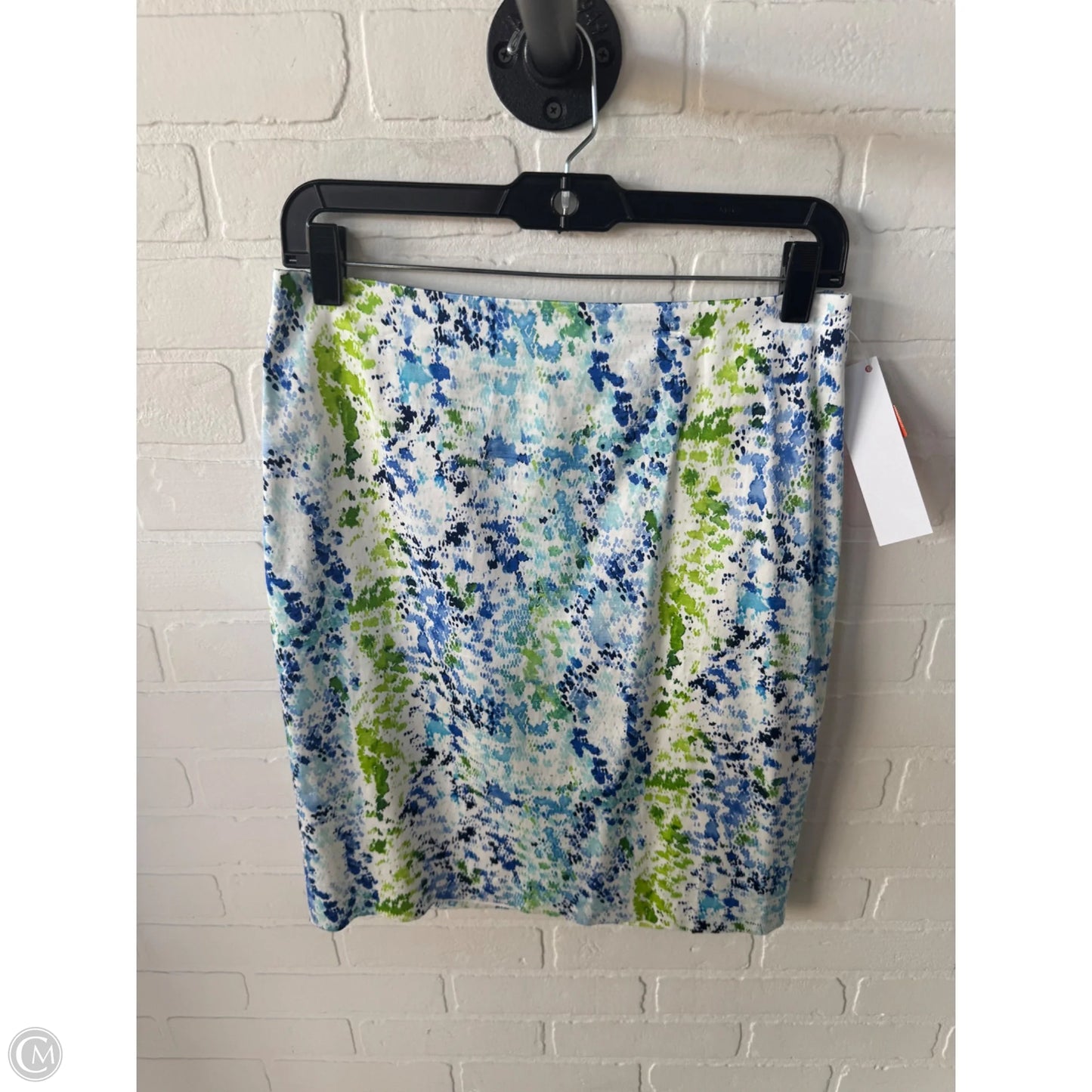 Skirt Mini & Short By Ann Taylor In Blue & Green, Size: 6