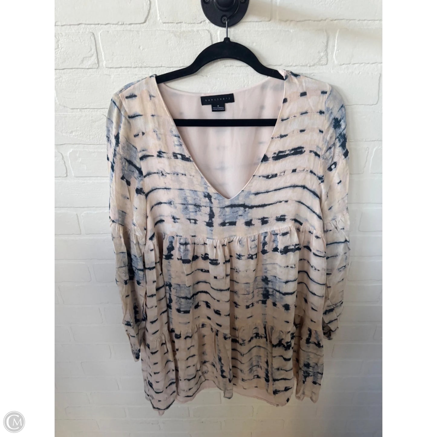Dress Casual Short By Sanctuary In Blue & Tan, Size: S