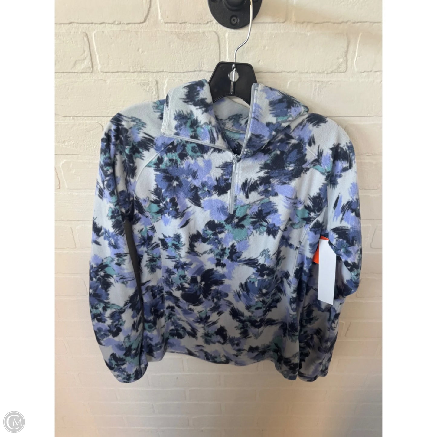 Jacket Fleece By Columbia In Blue, Size: S
