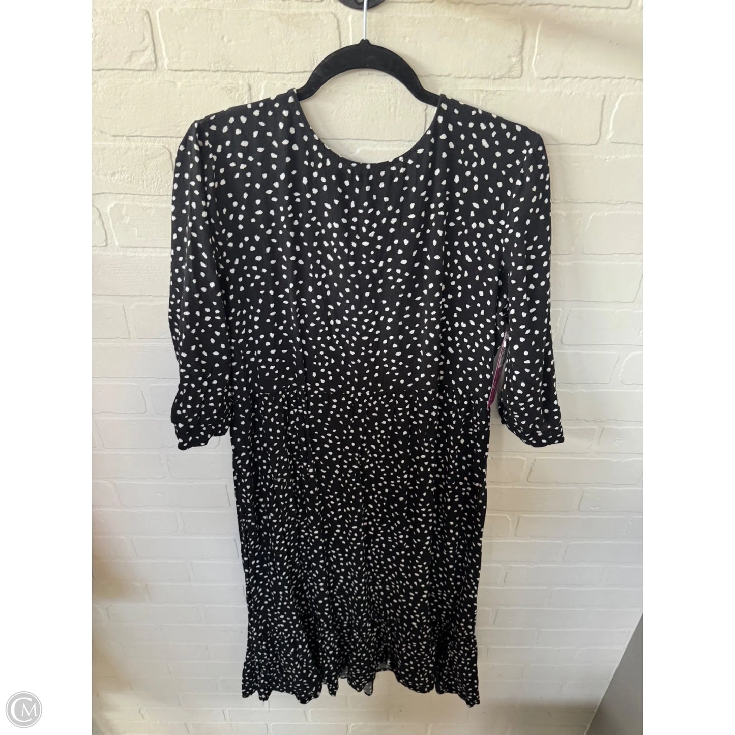 Dress Casual Midi By Beachlunchlounge In Black & White, Size: S