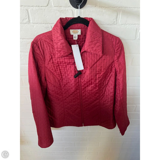 Jacket Other By Talbots In Red, Size: M