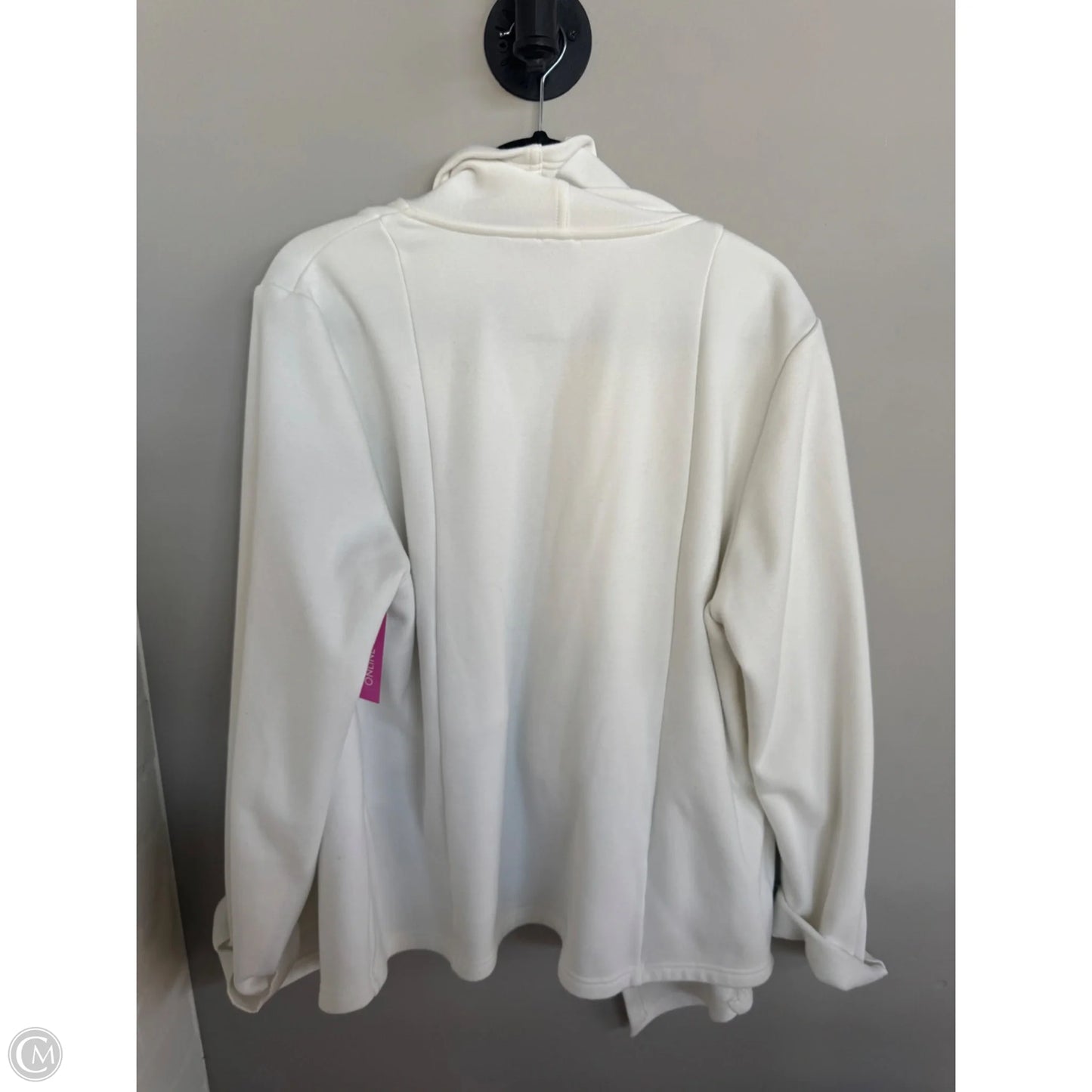Cardigan By Zenergy By Chicos In White, Size: Xl