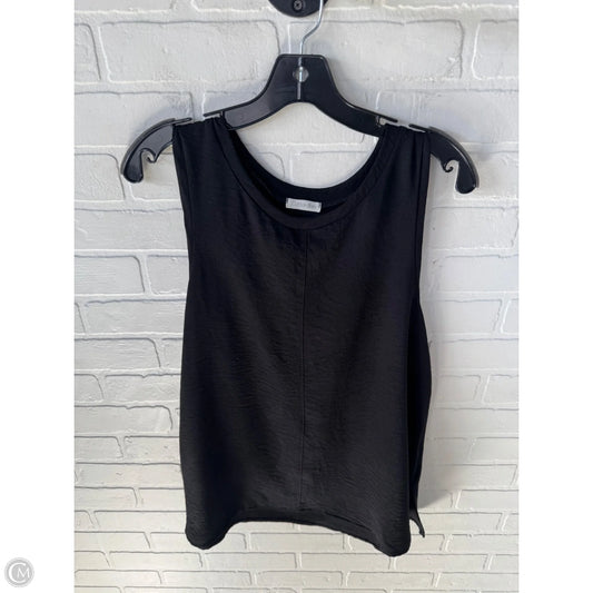 Top Sleeveless Basic By Cotton Bleu In Black, Size: L