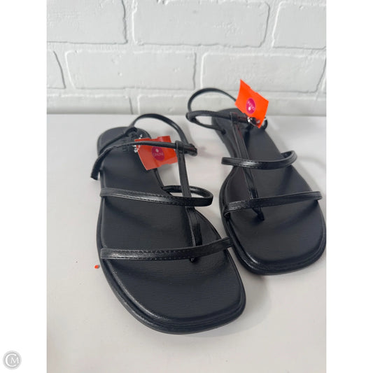 Sandals Flats By Old Navy In Black, Size: 9