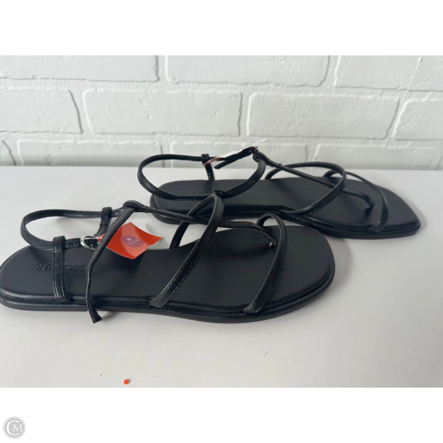 Sandals Flats By Old Navy In Black, Size: 9