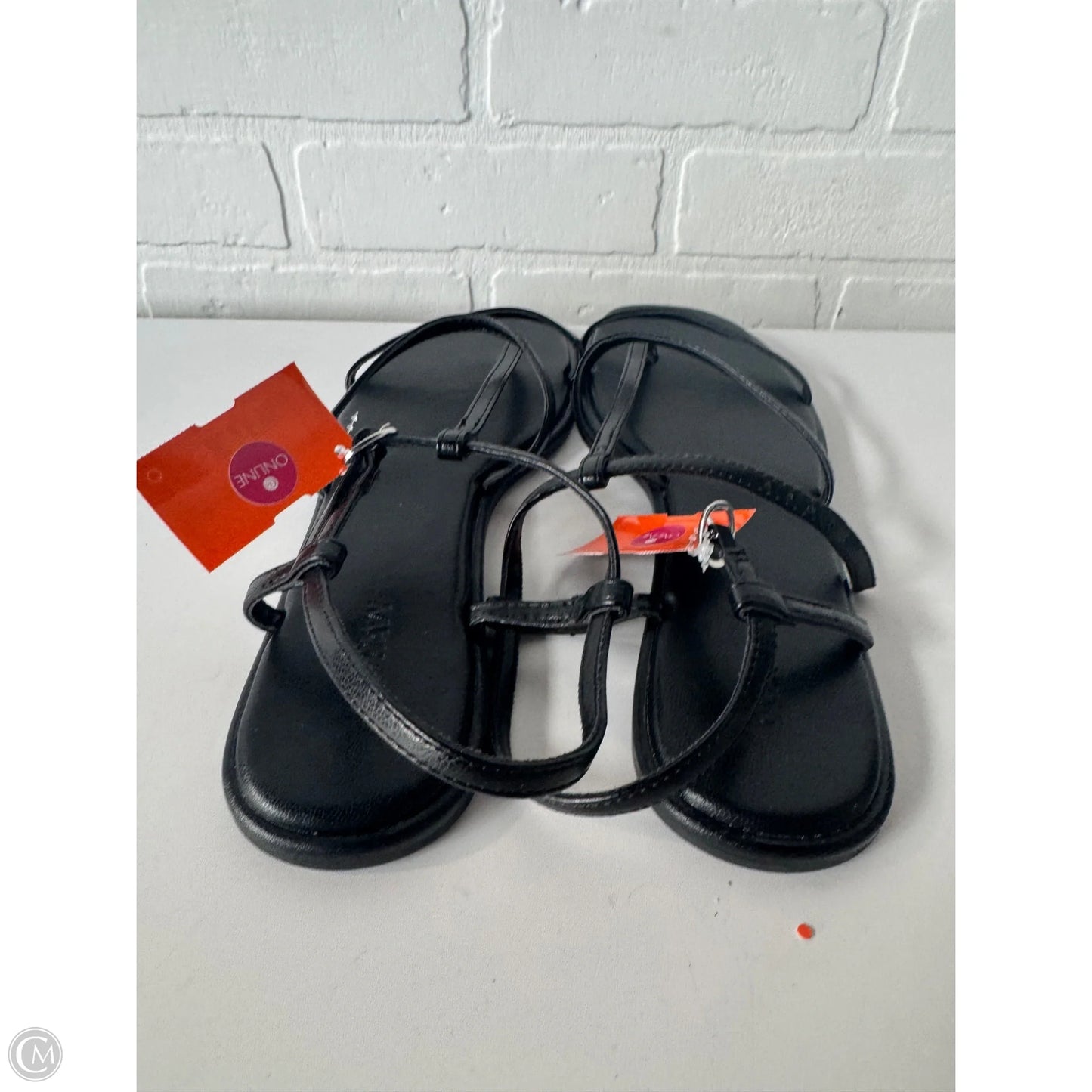 Sandals Flats By Old Navy In Black, Size: 9