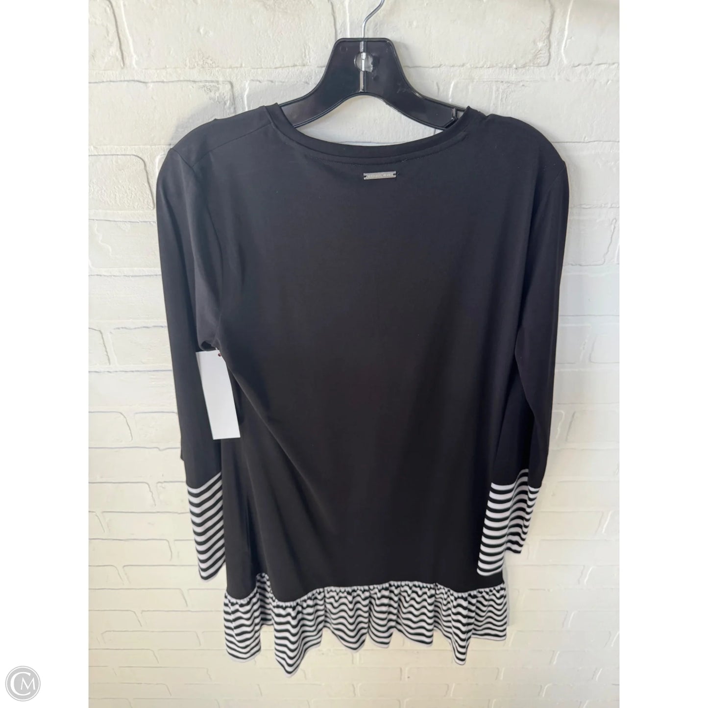 Dress Casual Short By Michael By Michael Kors In Black & White, Size: L