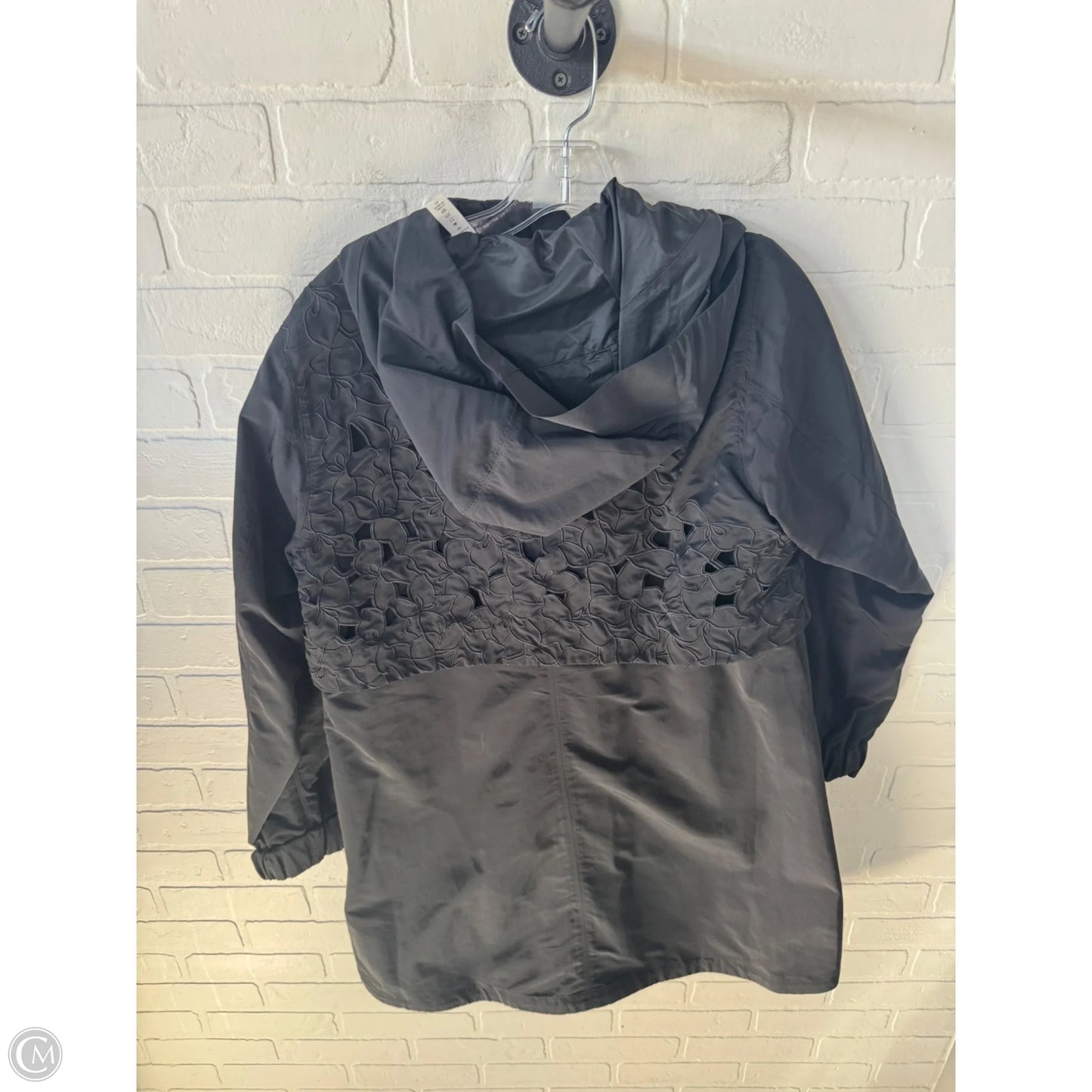 Athletic Jacket By Lululemon In Black, Size: S