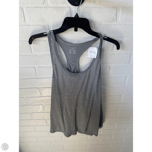 Top Sleeveless Basic By Clothes Mentor In Grey, Size: Xl
