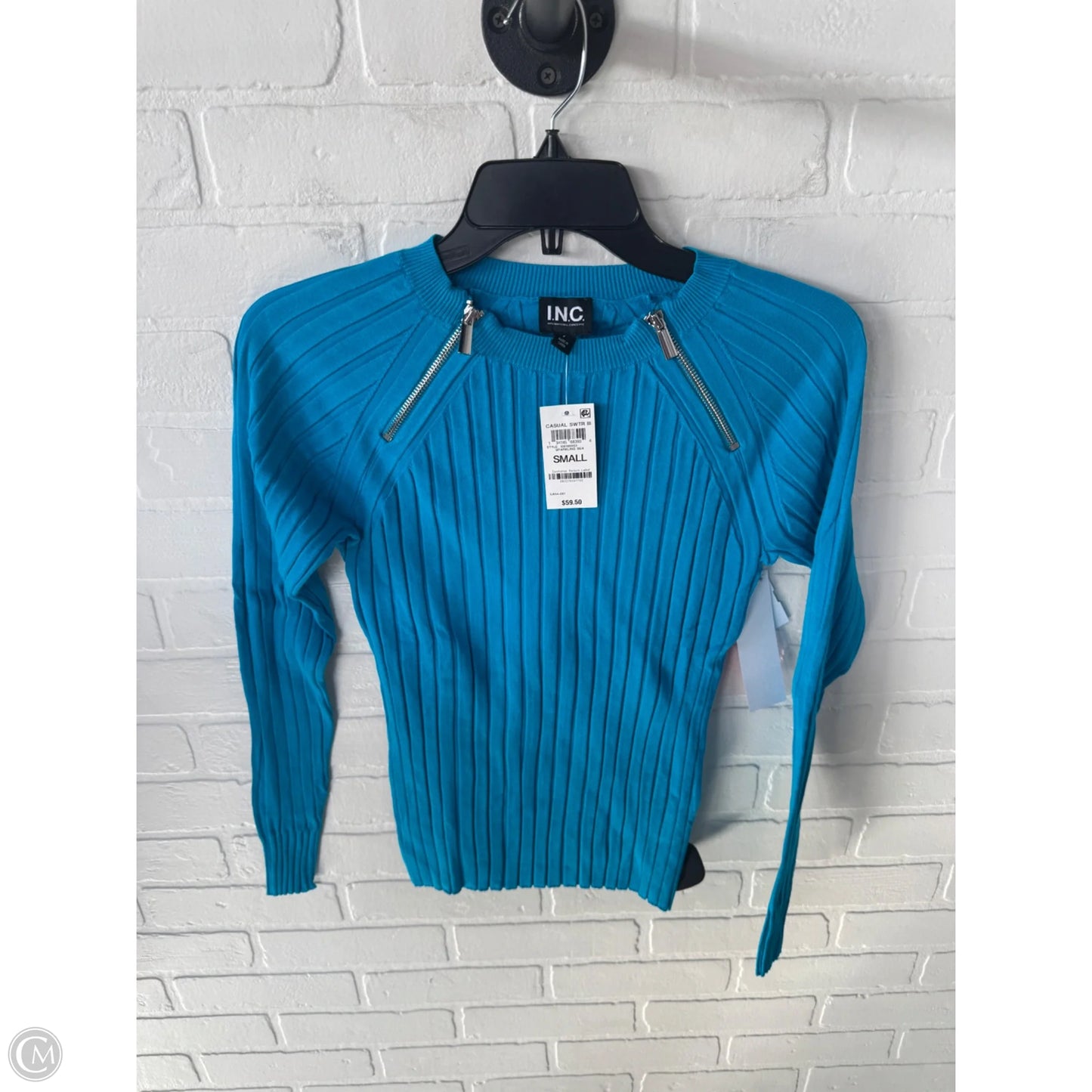 Sweater By Inc In Blue, Size: S