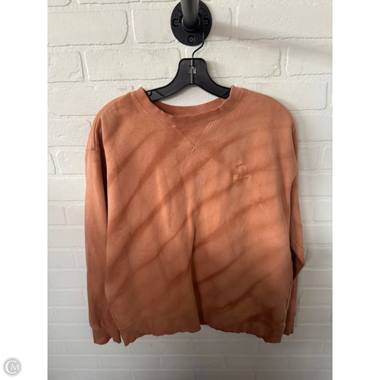 Sweatshirt Crewneck By Billabong In Orange, Size: M