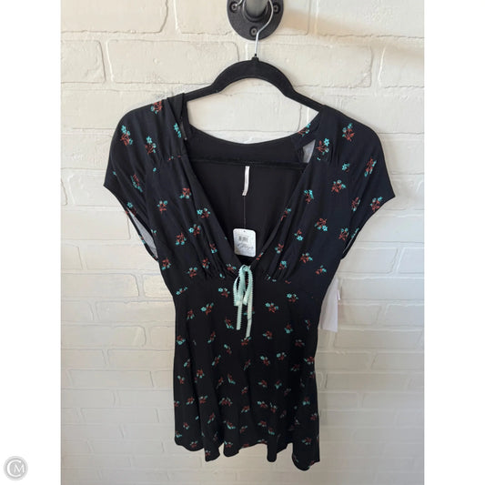 Dress Casual Short By Free People In Black & Blue, Size: Xs