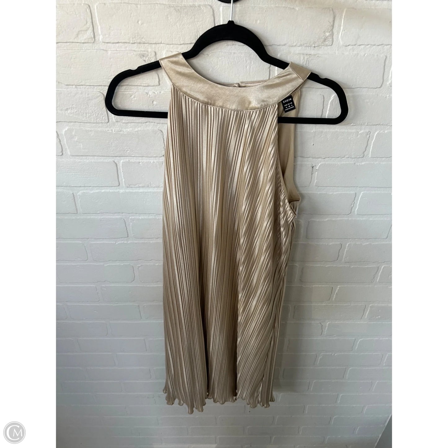 Dress Party Short By Shein In Gold, Size: S
