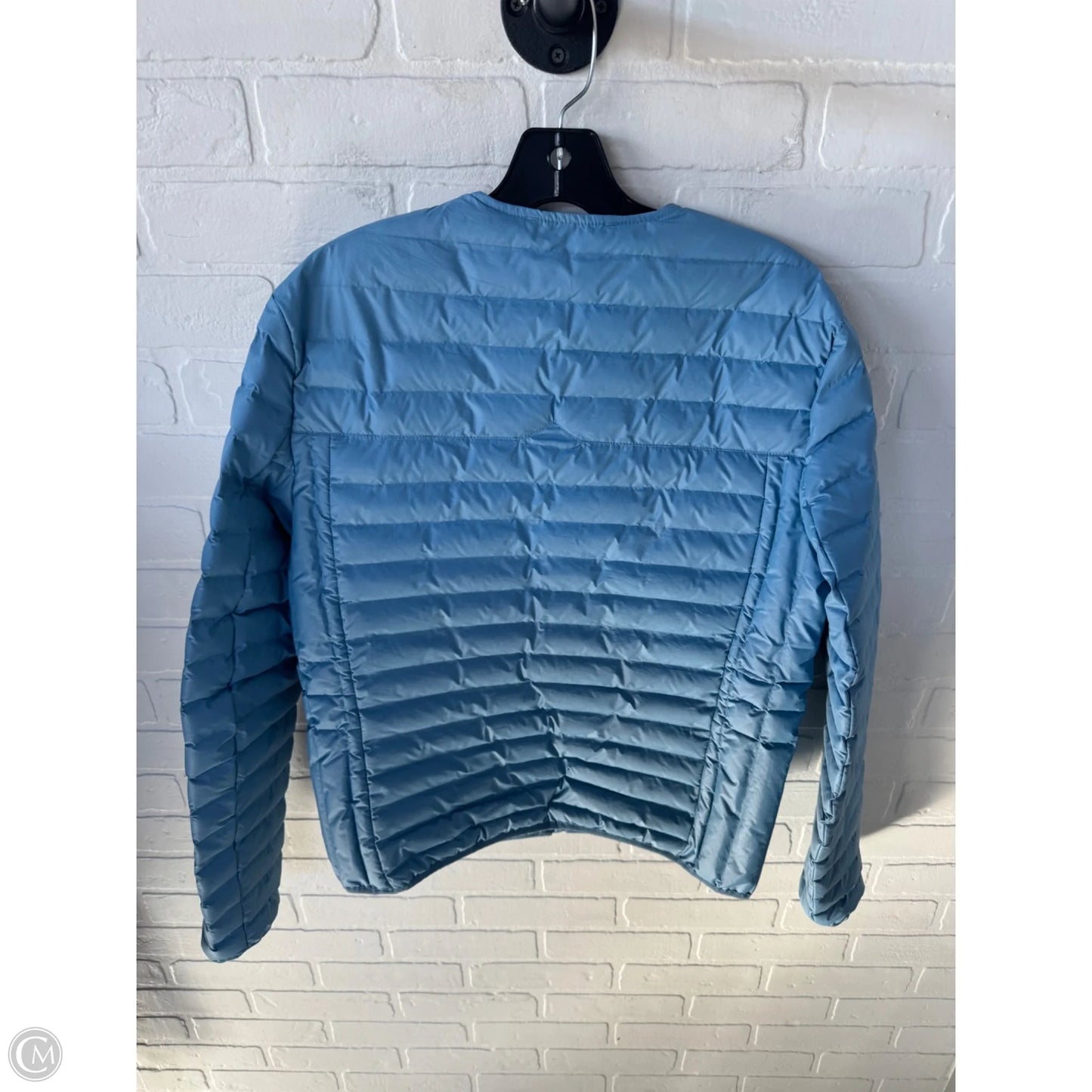 Jacket Puffer & Quilted By Hunter In Blue, Size: M