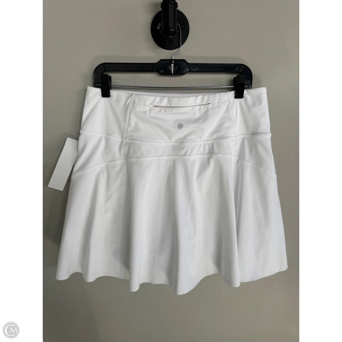 Athletic Skort By Athleta In White, Size: 12