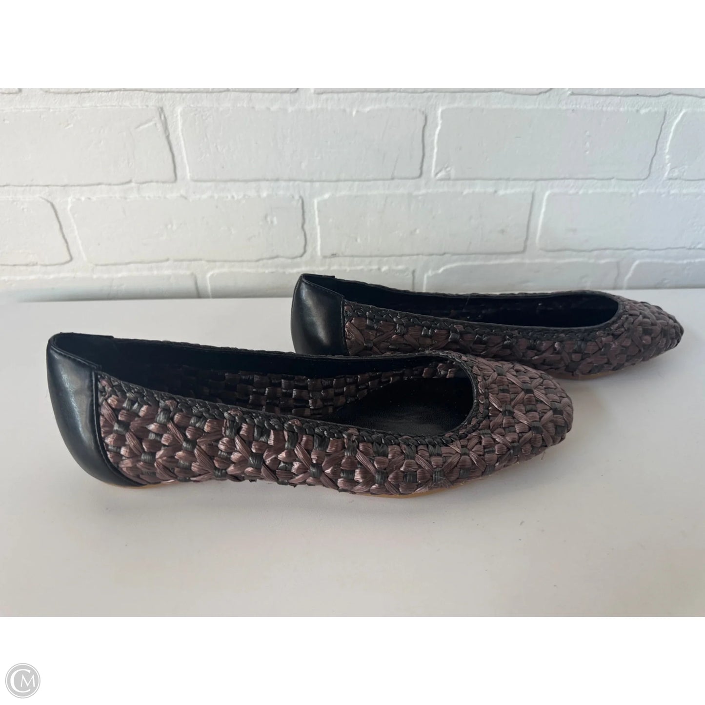 Shoes Flats By Coldwater Creek In Black & Brown, Size: 9