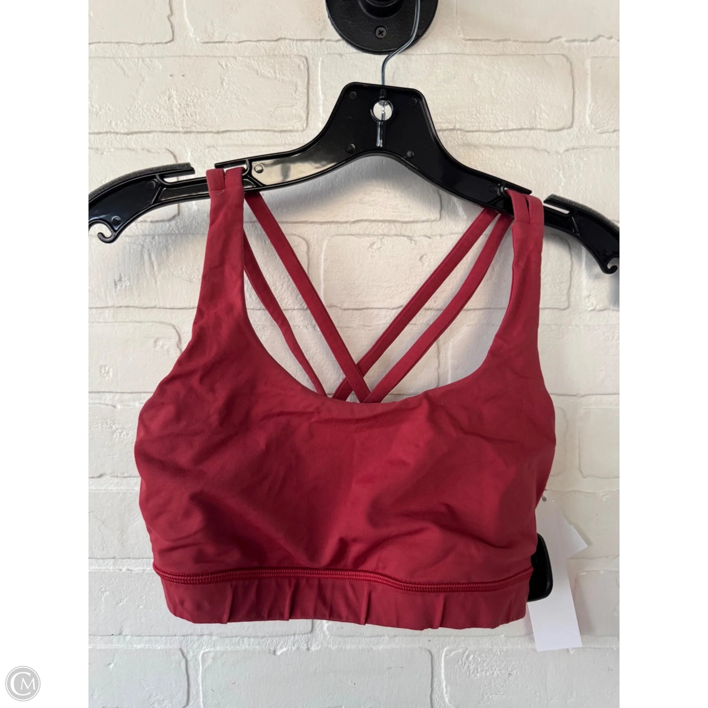 Athletic Bra By Lululemon In Red, Size: S
