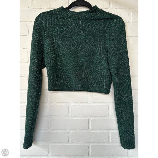 Top Long Sleeve By Speechless In Green, Size: S