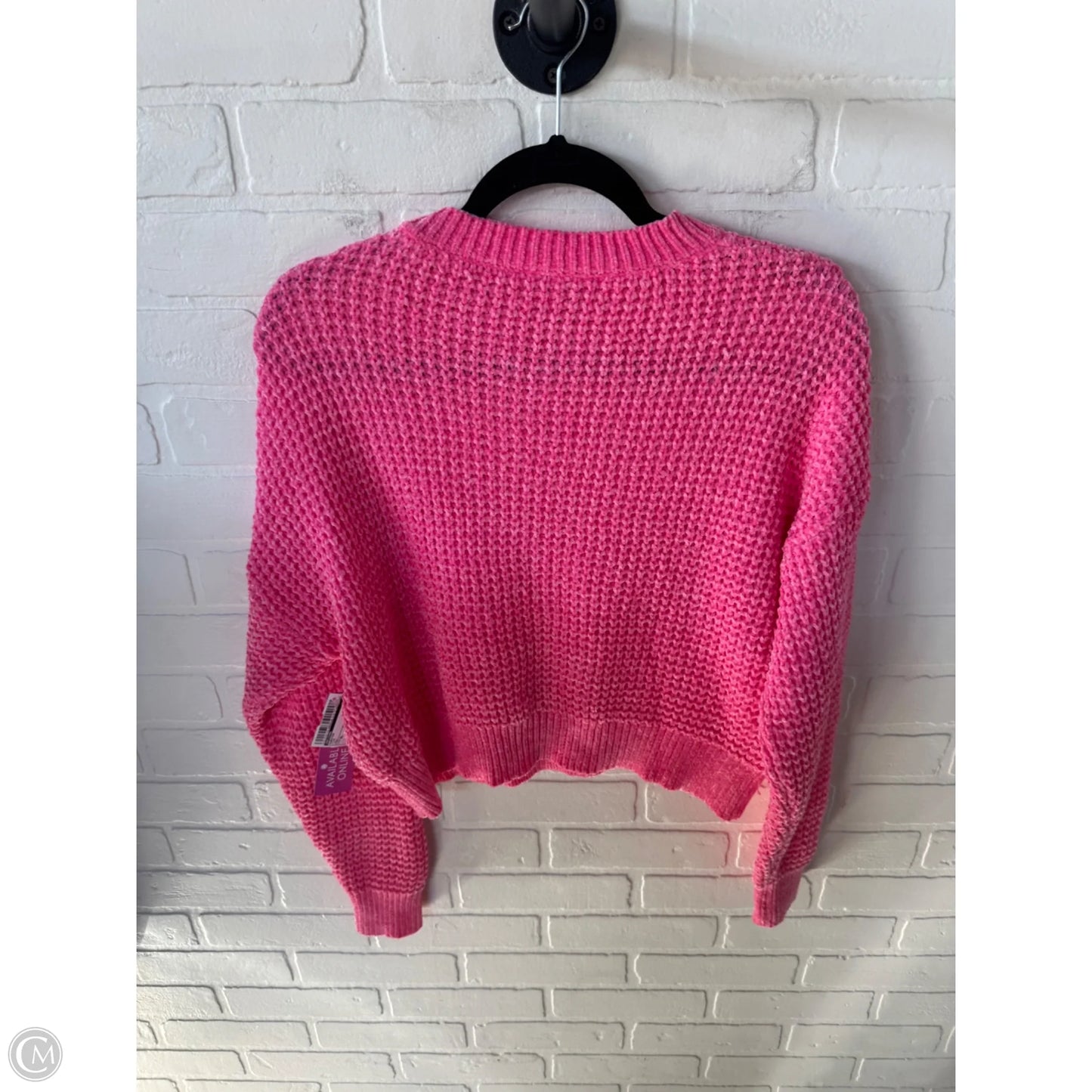 Sweater By Arizona In Pink, Size: Xl