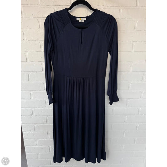 Dress Casual Midi By Boden In Blue, Size: Sp