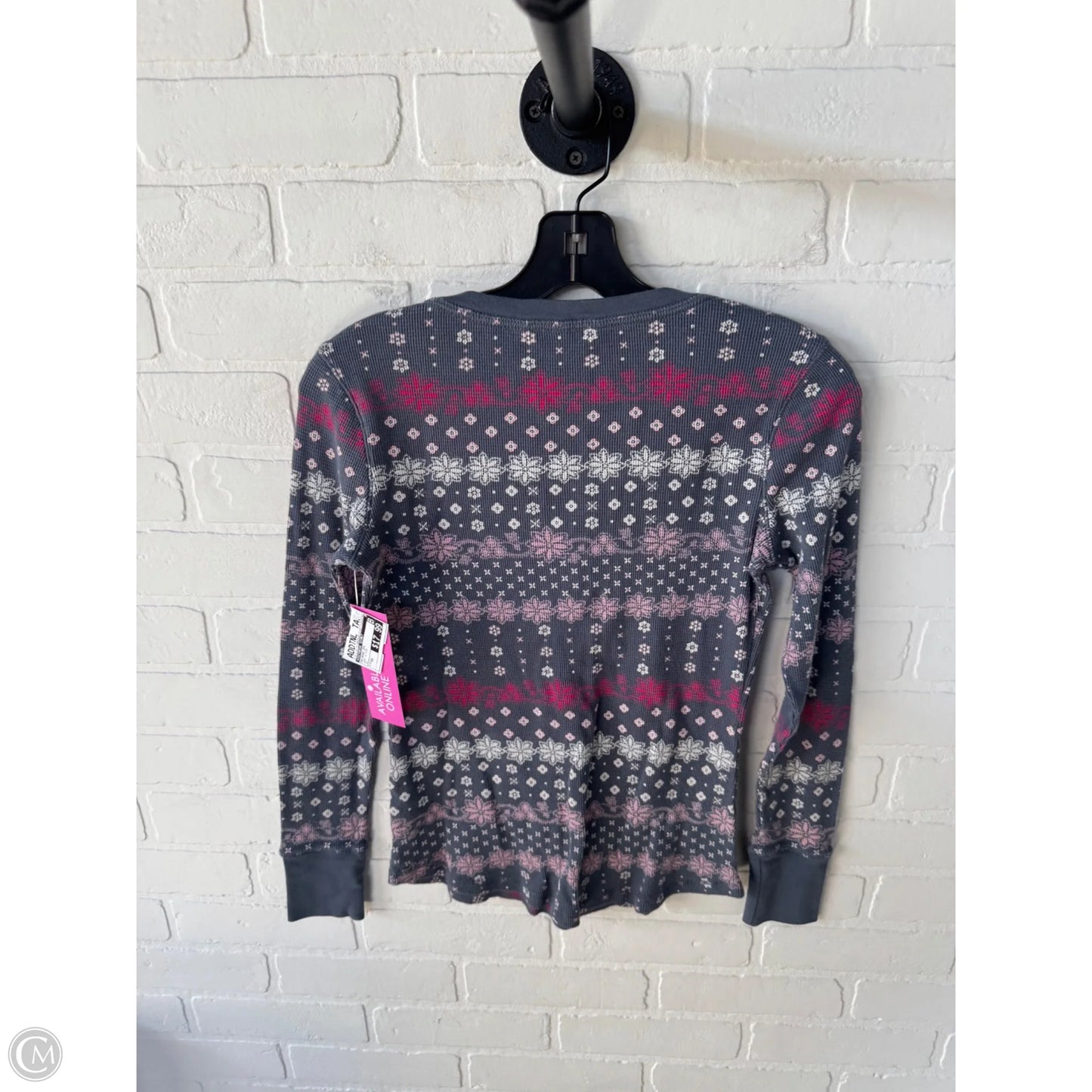 Pajamas 2pc By Victorias Secret In Grey & Pink, Size: Xs