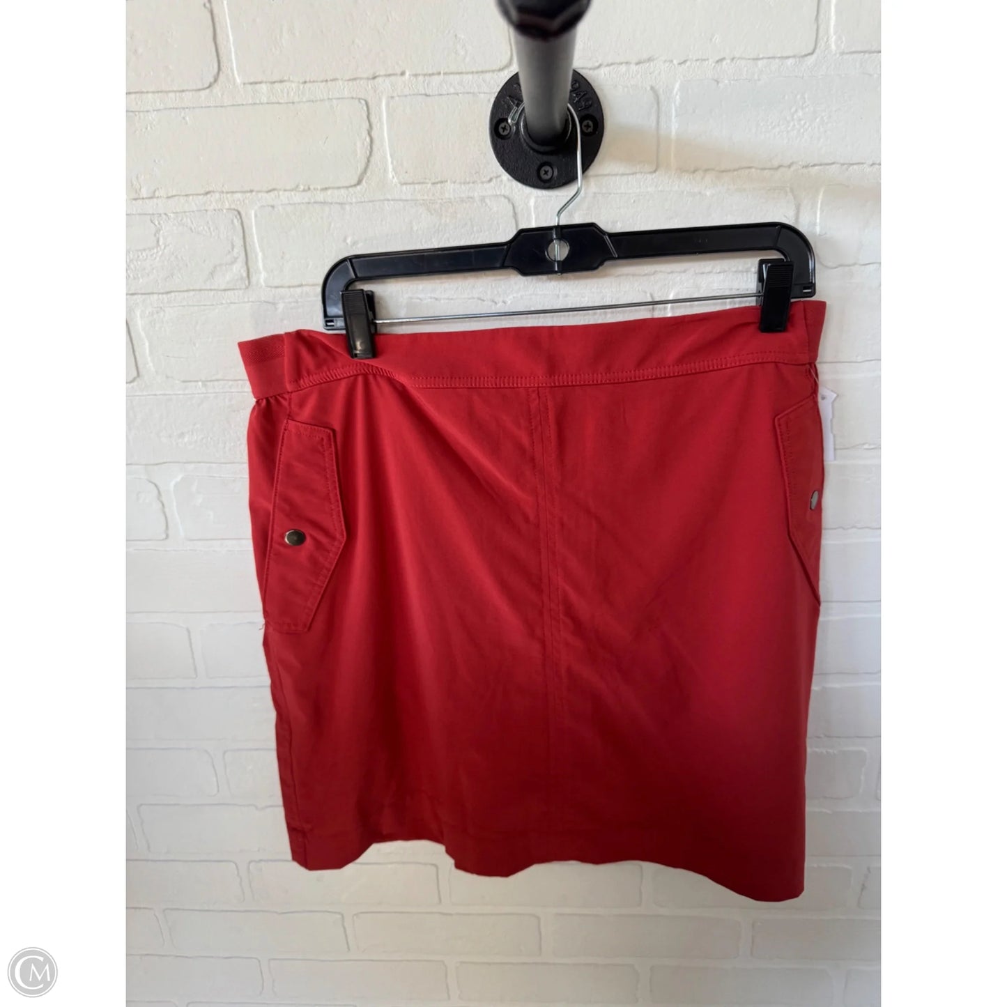 Athletic Skort By Athleta In Orange, Size: 16