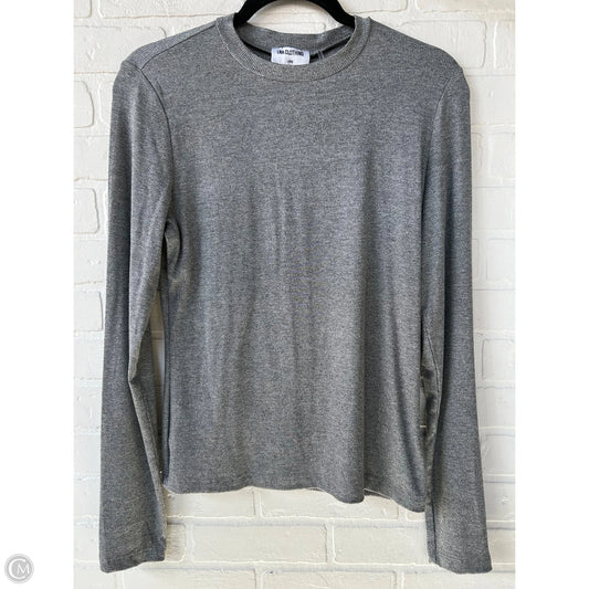 Top Long Sleeve By Lna In Grey, Size: L