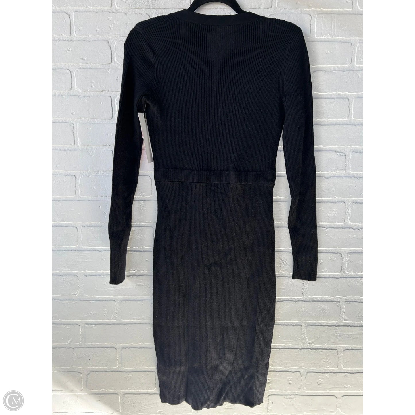 Dress Sweater By Guess In Black, Size: M