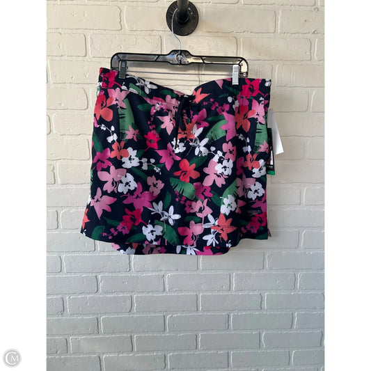 Skort By Speedo In Blue & Pink, Size: 16