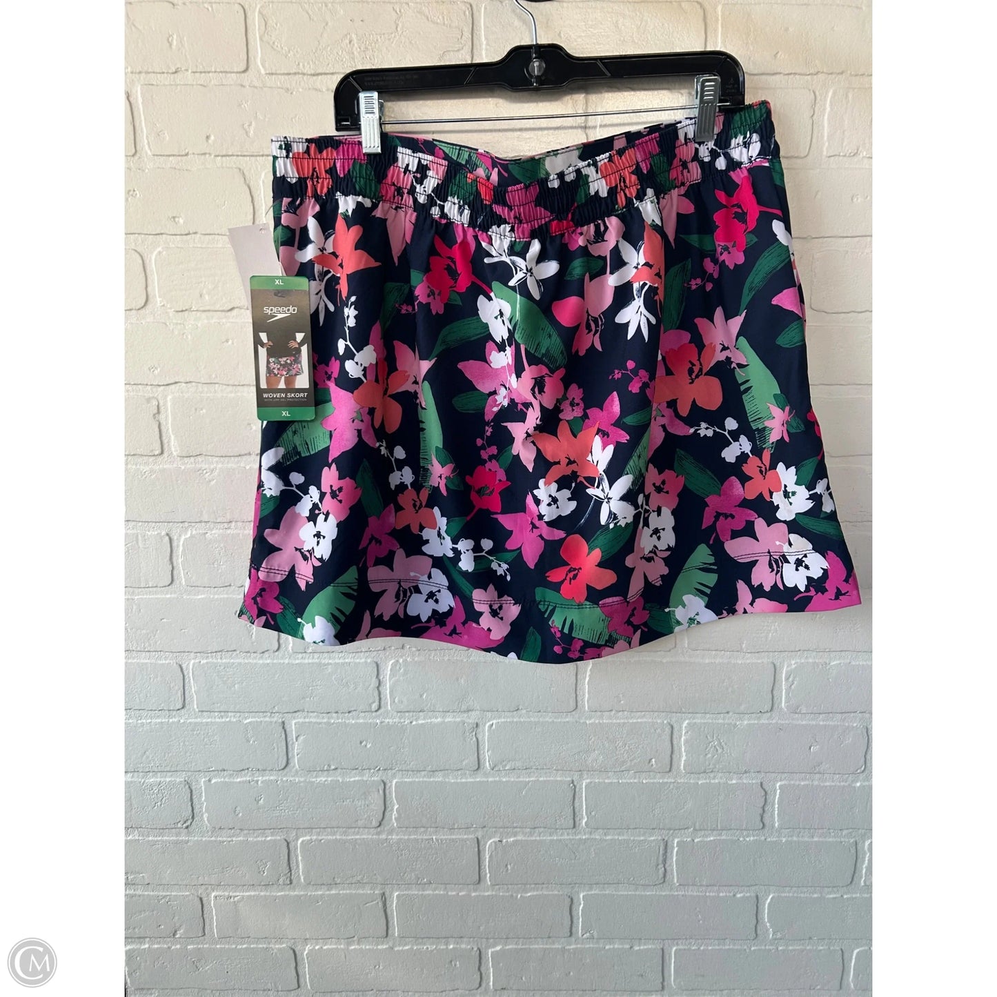 Skort By Speedo In Blue & Pink, Size: 16