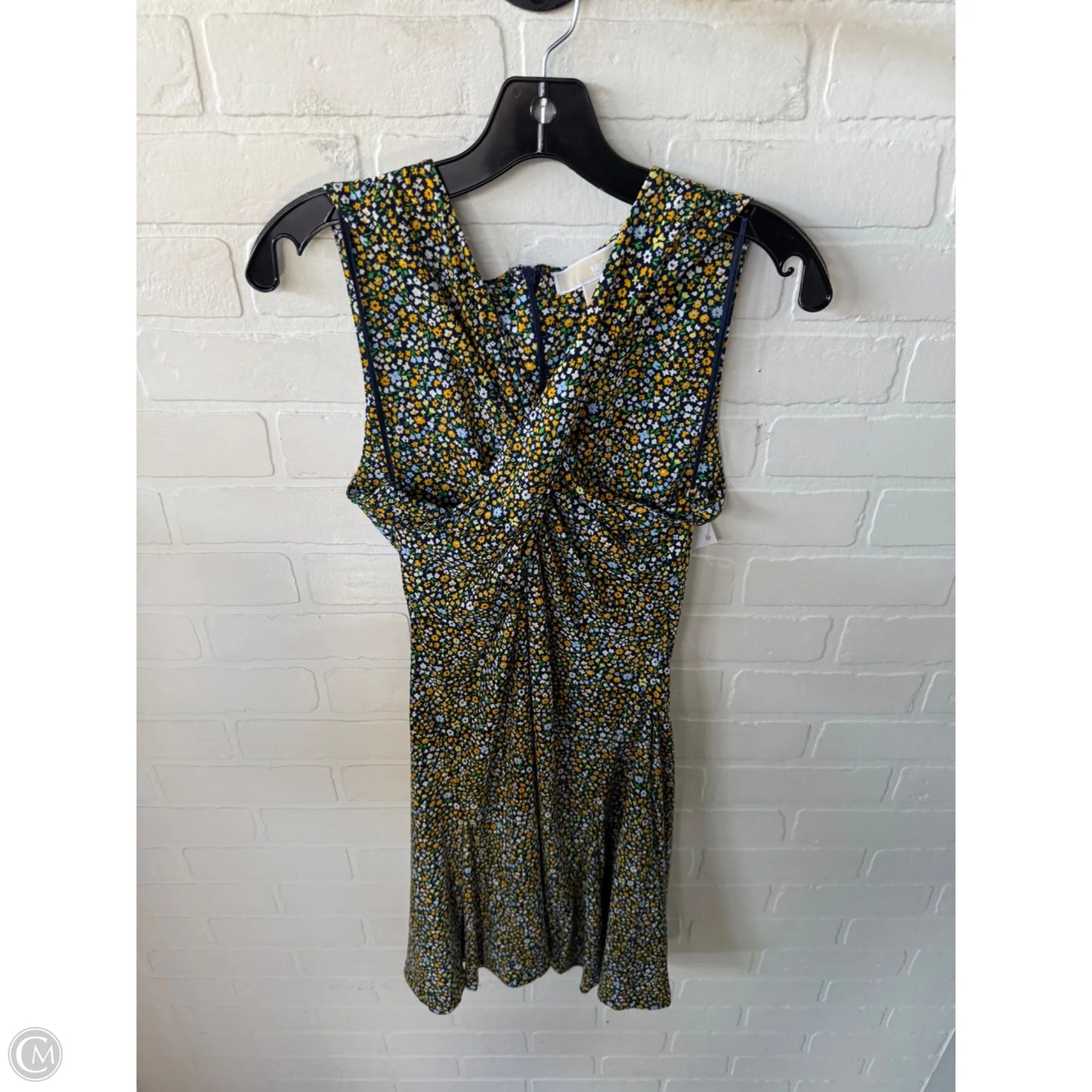 Dress Casual Short By Michael By Michael Kors In Blue Denim, Size: M