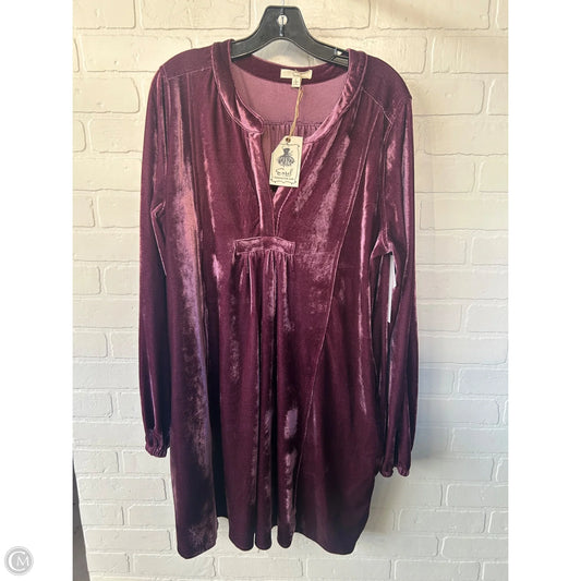 Dress Casual Short By Easel In Purple, Size: L