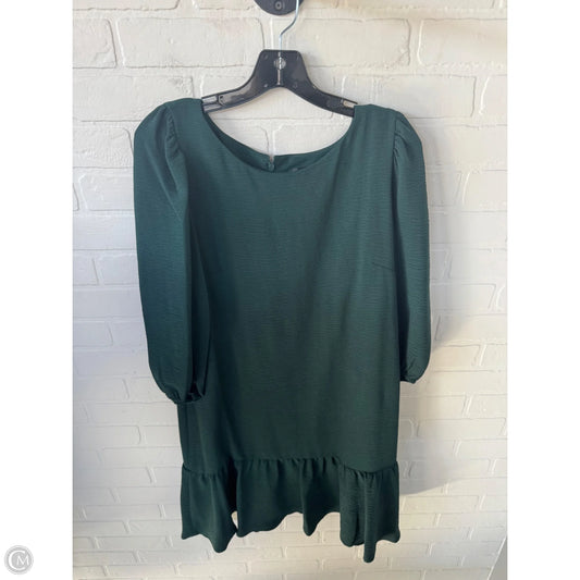 Dress Casual Short By Dkny In Green, Size: L