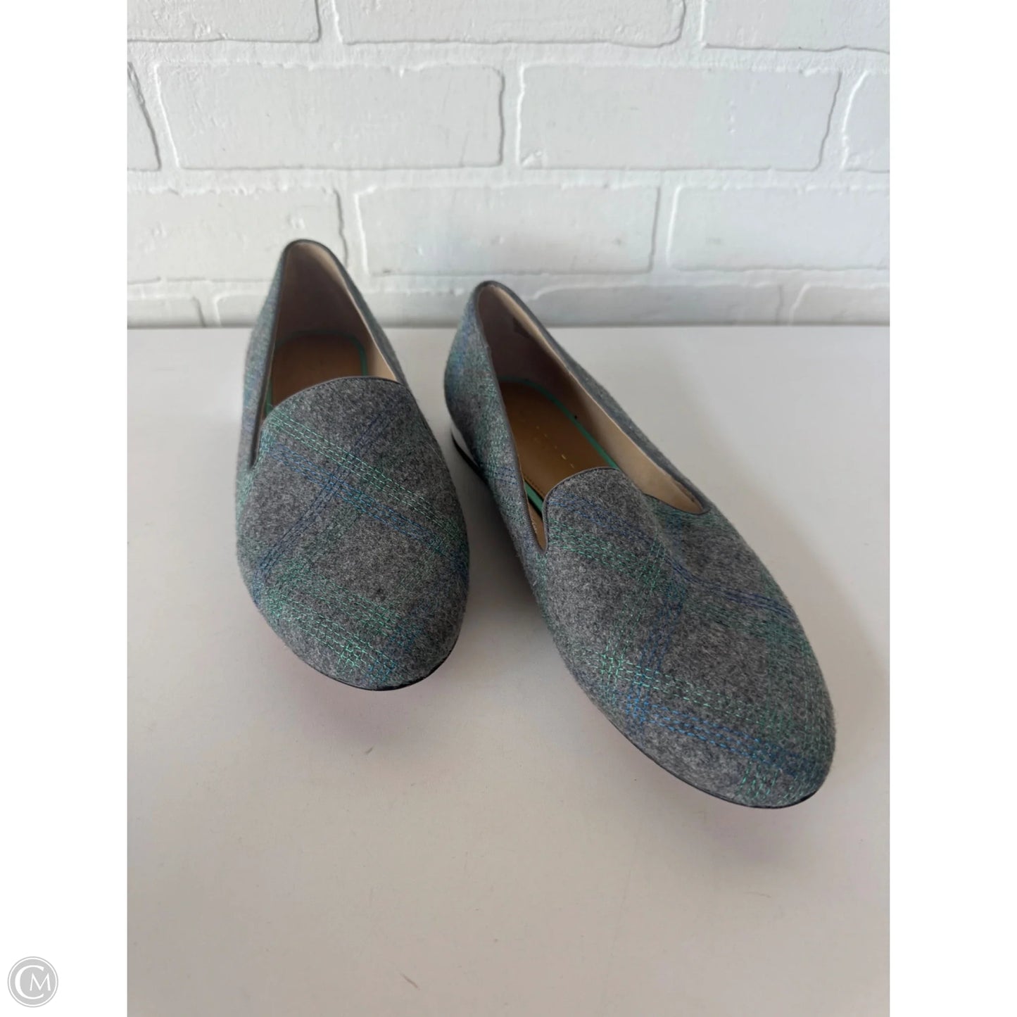 Shoes Flats By Talbots In Grey, Size: 8.5