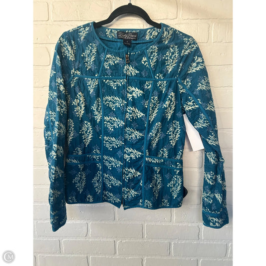 Jacket Puffer & Quilted By Lucky Brand In Blue, Size: S