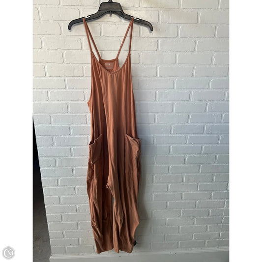 Jumpsuit By Free People In Orange, Size: L