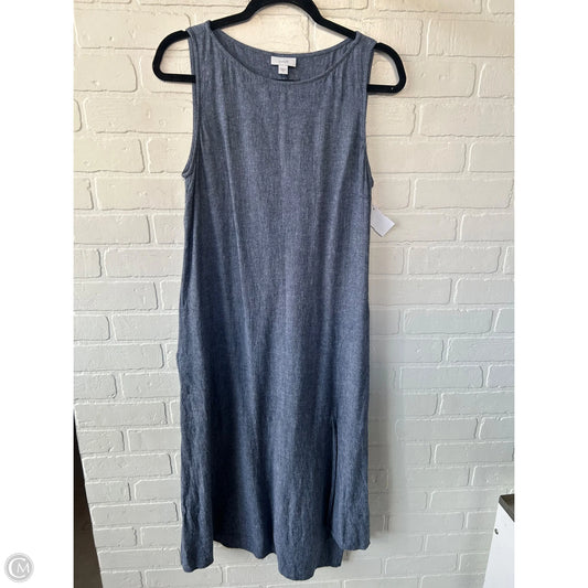 Dress Casual Midi By Pure Jill In Blue, Size: M