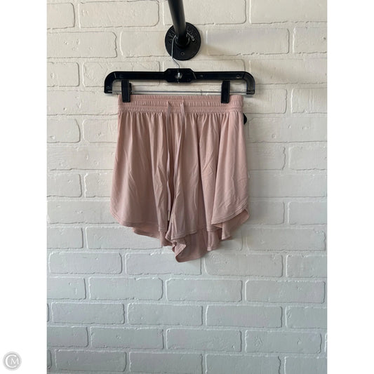 Athletic Shorts By Lululemon In Pink, Size: 0