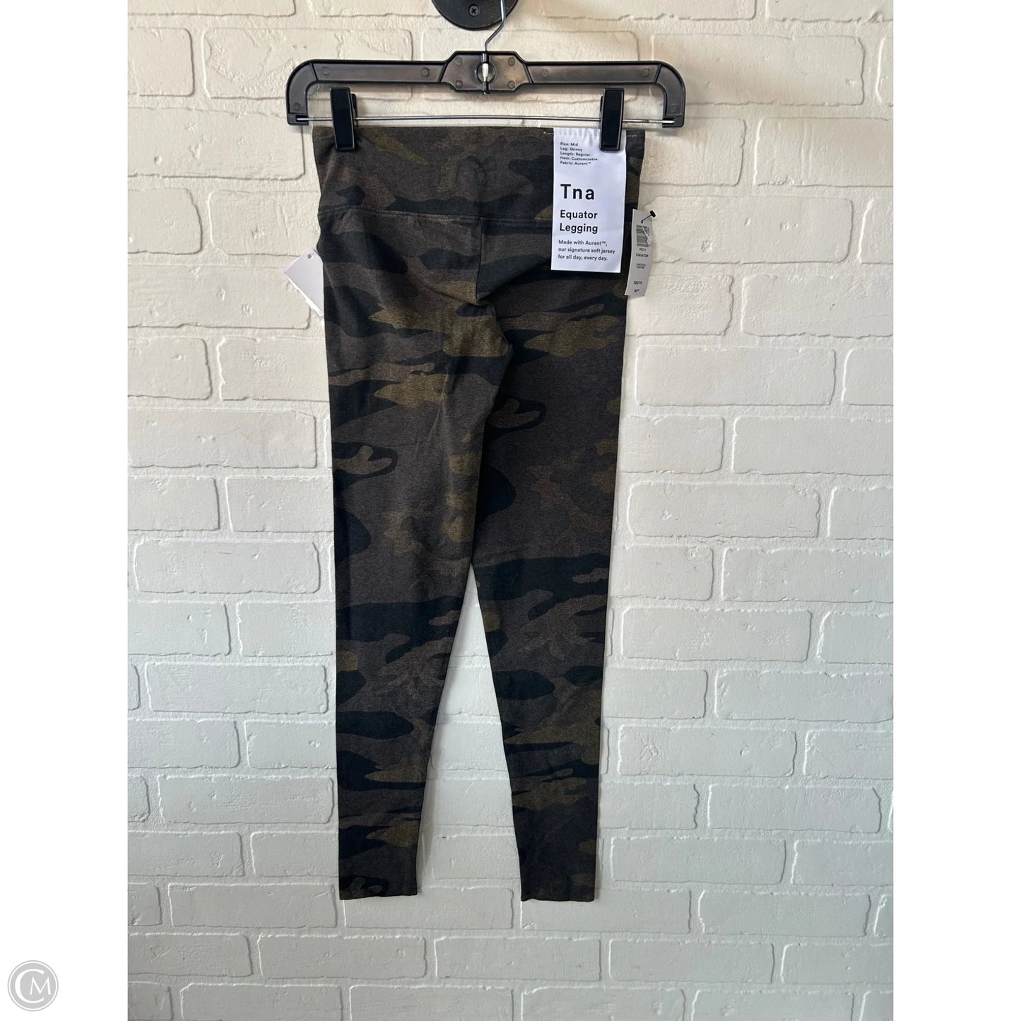 Athletic Leggings By Tna In Camouflage Print, Size: 0