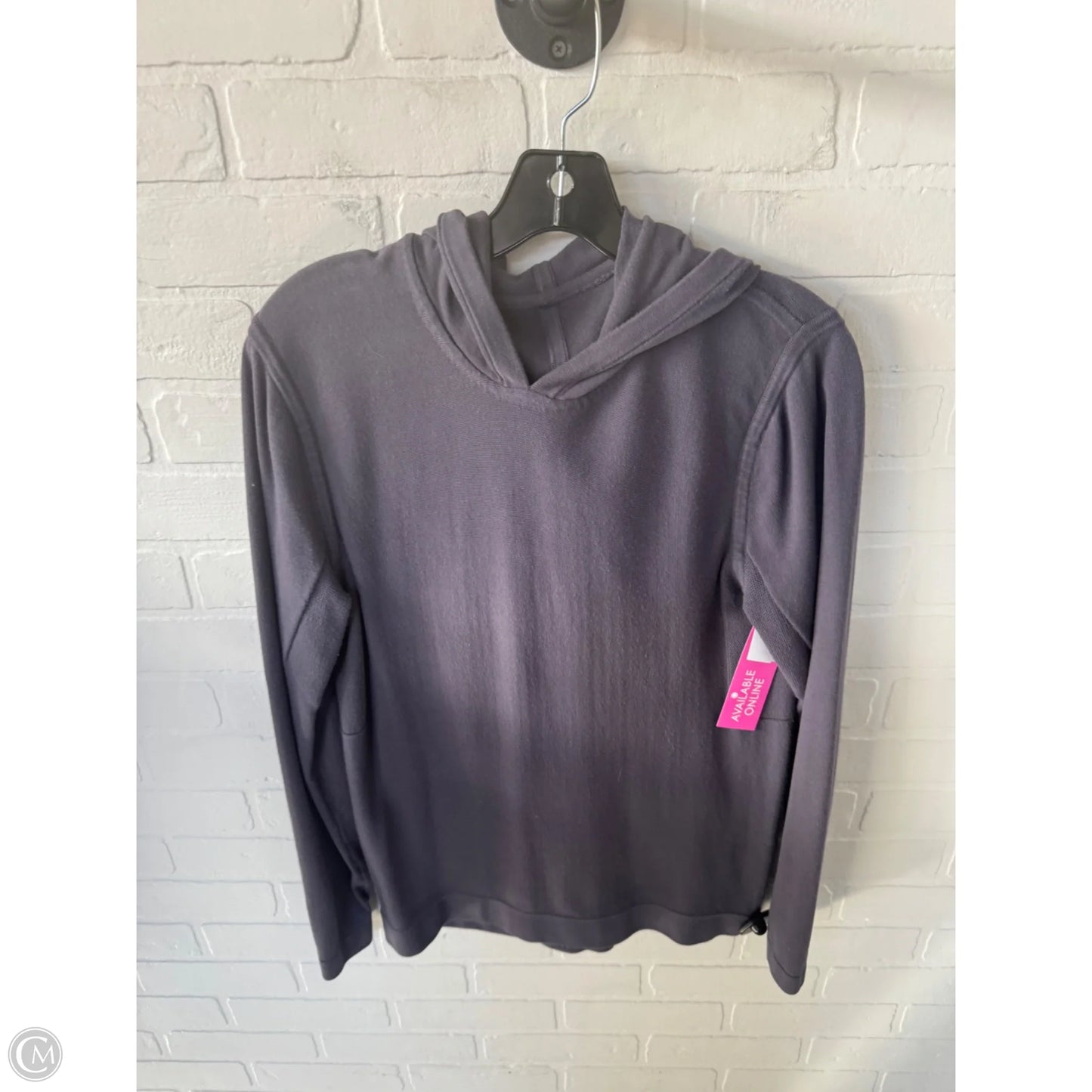 Athletic Sweatshirt Hoodie By Lululemon In Purple, Size: M