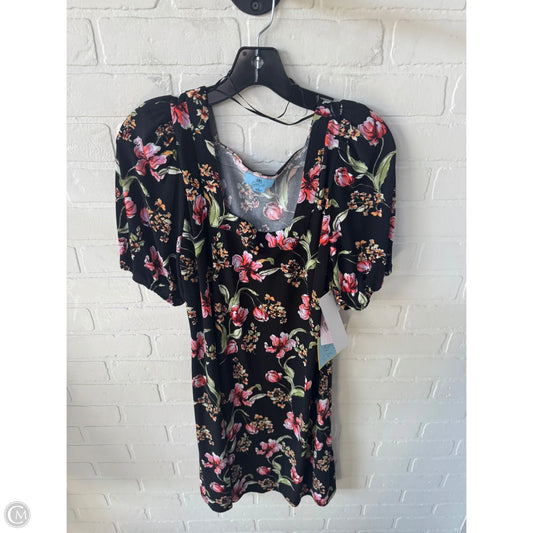 Dress Casual Short By Cece In Black & Gold, Size: L