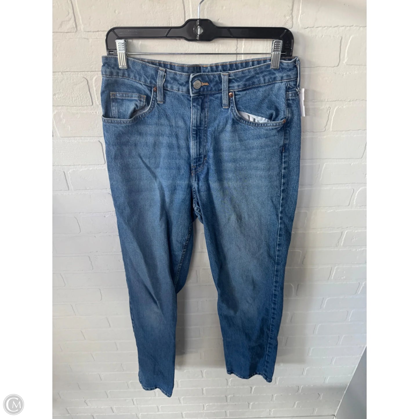 Jeans Straight By Clothes Mentor In Blue Denim, Size: 10