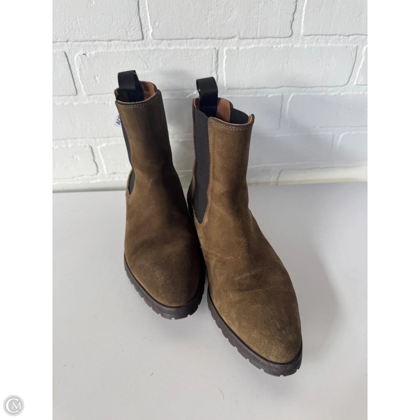 Boots Ankle Flats By Cma In Green, Size: 7.5