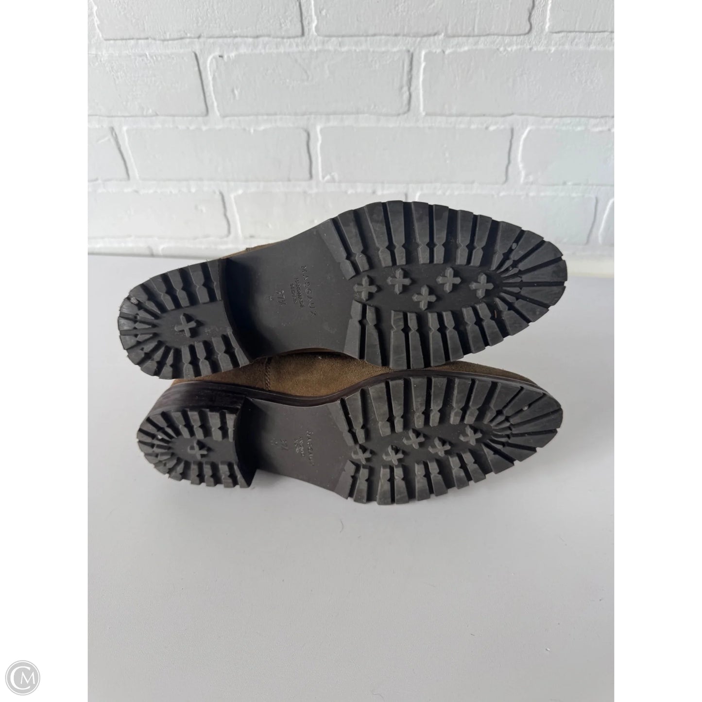 Boots Ankle Flats By Cma In Green, Size: 7.5