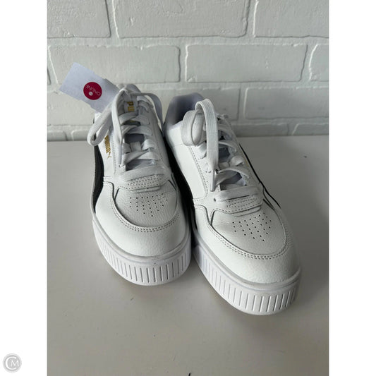 Shoes Sneakers By Puma In Black & White, Size: 8