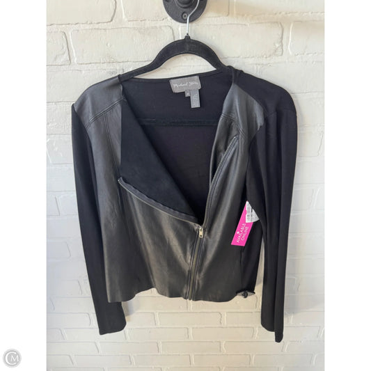 Jacket Moto By Michael Stars In Black, Size: M