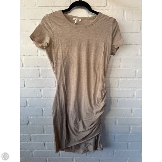 Dress Casual Short By La Miel In Tan, Size: M