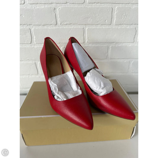 Shoes Heels Stiletto By Michael By Michael Kors In Red, Size: 10