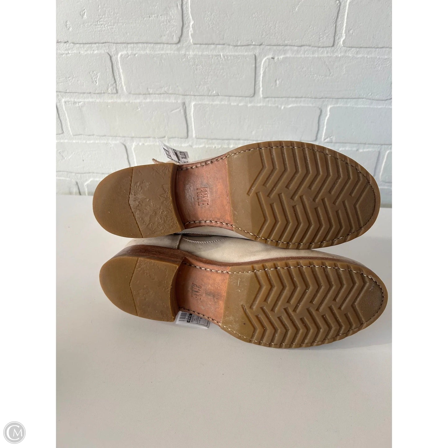 Boots Designer By Frye In Tan, Size: 9