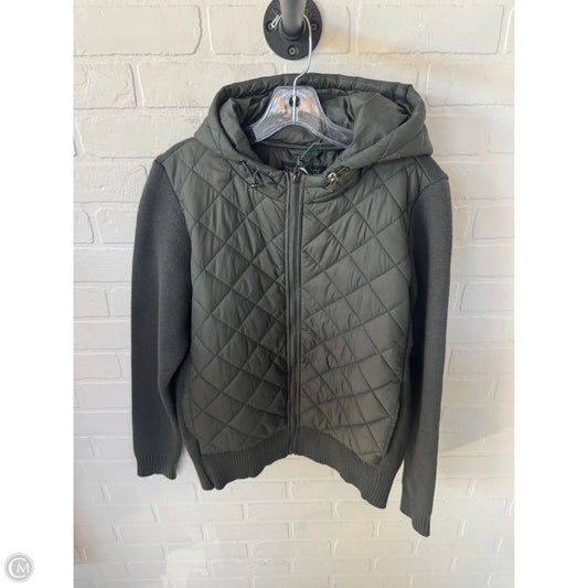 Jacket Puffer & Quilted By Rachel Zoe In Green, Size: M